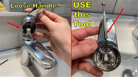 Tighten loose handle 